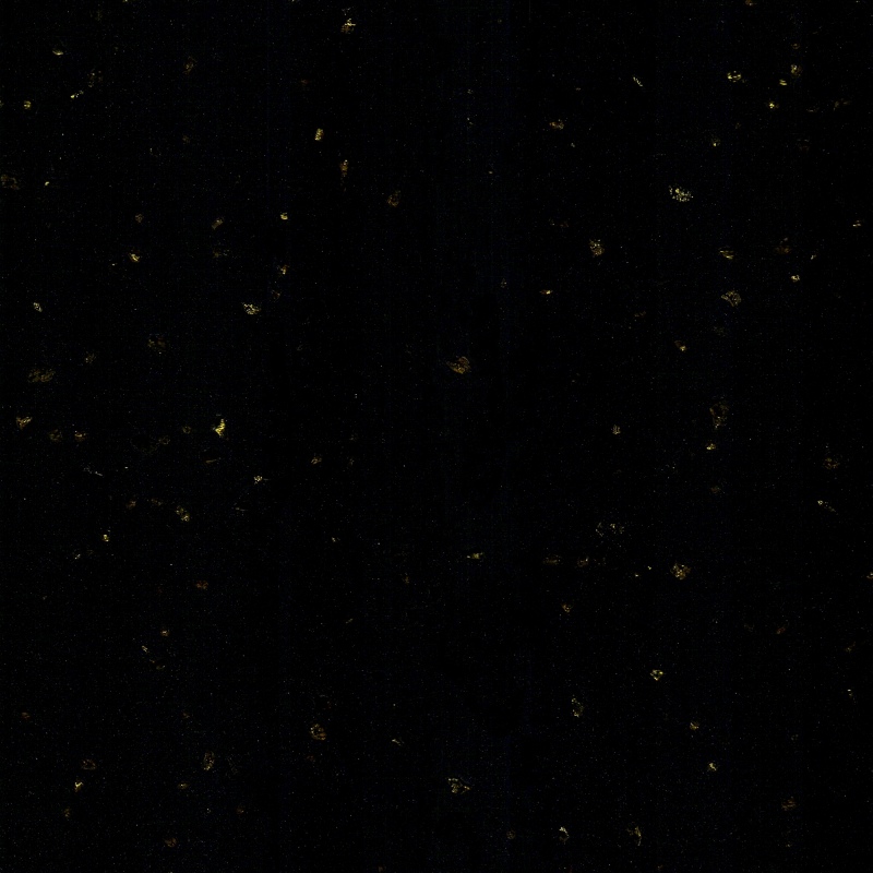 dark black galaxy golden dots artificial marble