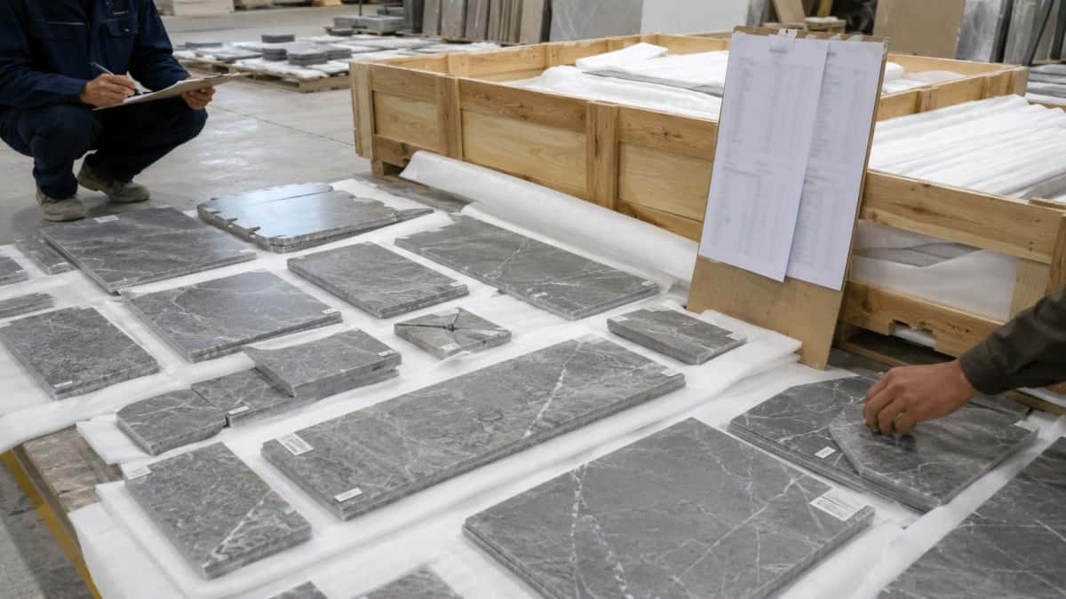 stone packing sequence after dry lay approval
