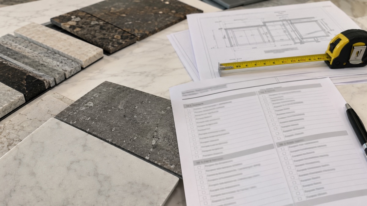 Final stone installation responsibility checklist before site work begins